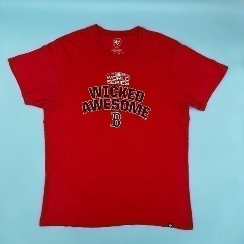 MLB Red Sox 2018 World Series 47 Brand T-Shirt